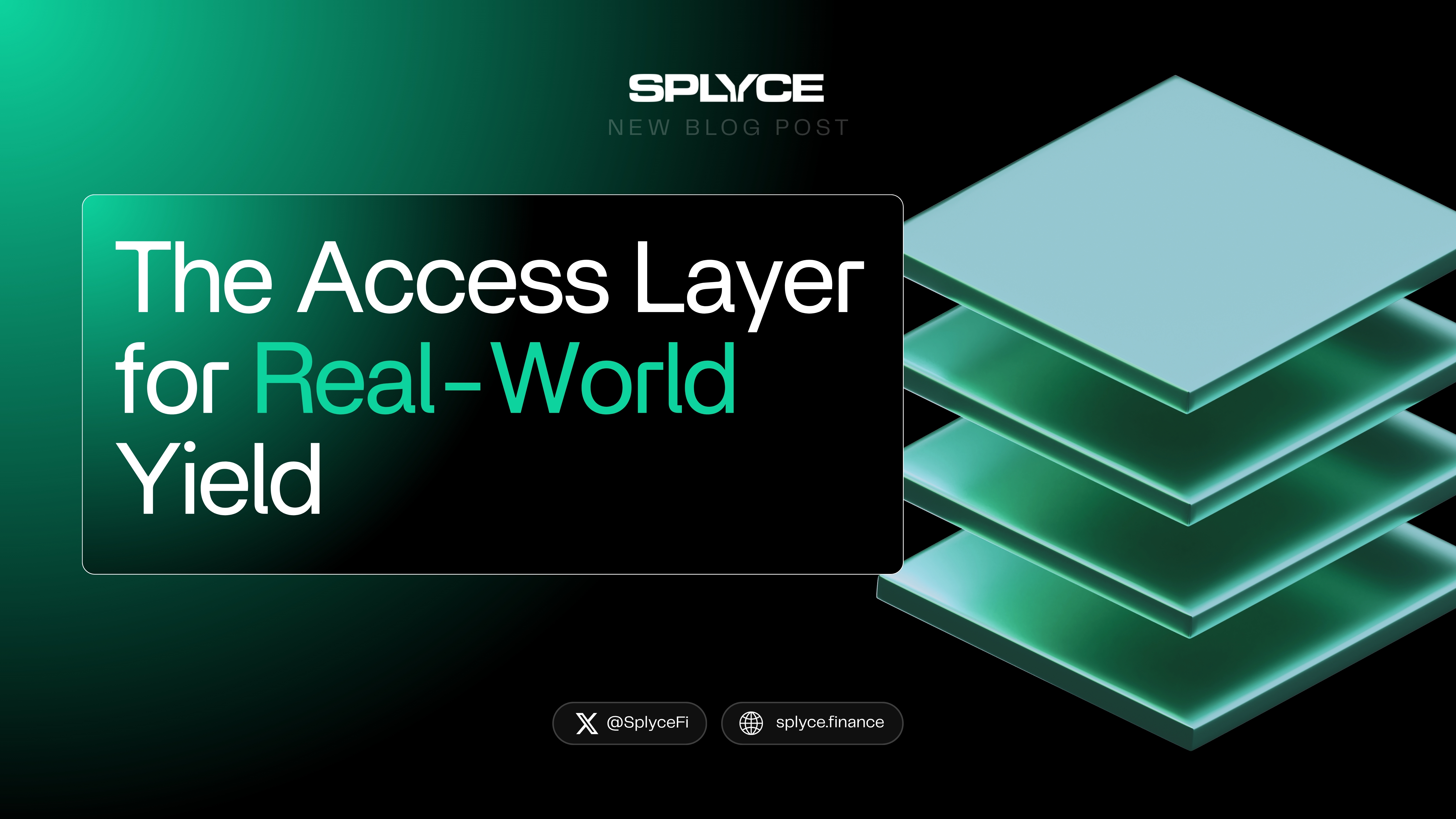 The Access Layer for Real-World Yield